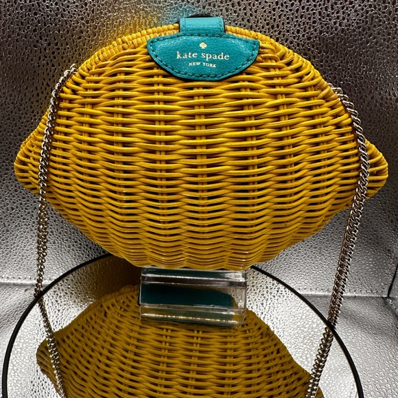 Lovely Lemon wicker by Kate Spade ππππππππππππππππππππππ - Picture 1 of 5